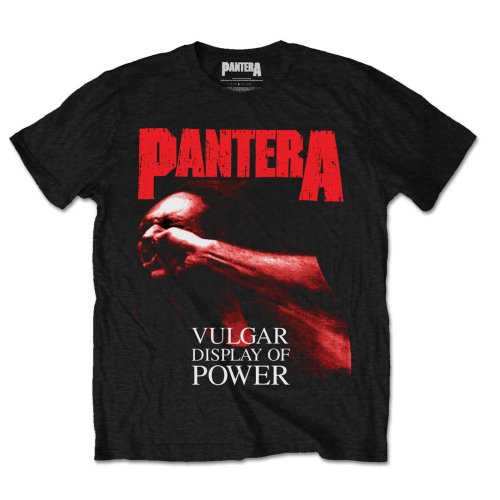Pantera tričko Red Vulgar Čierna XXL