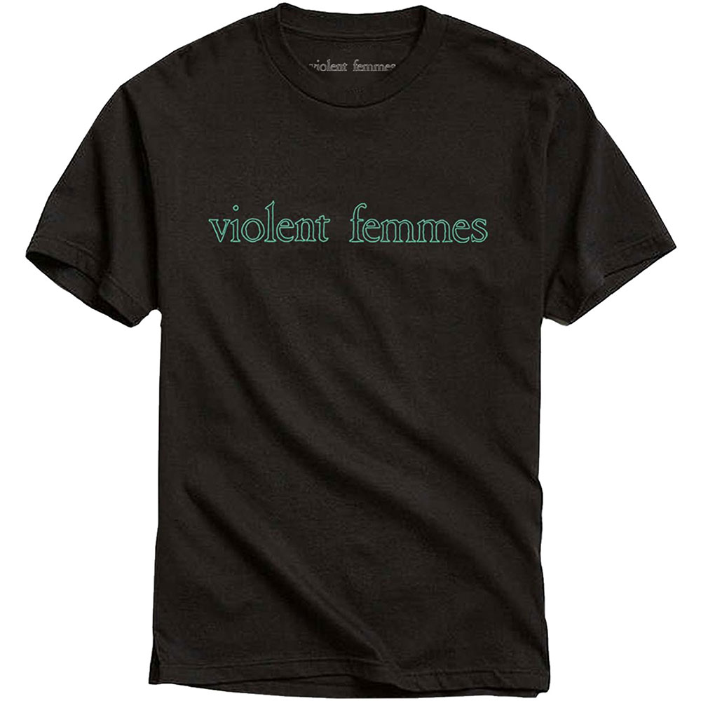 Violent Femmes tričko Green Vintage Logo Čierna S