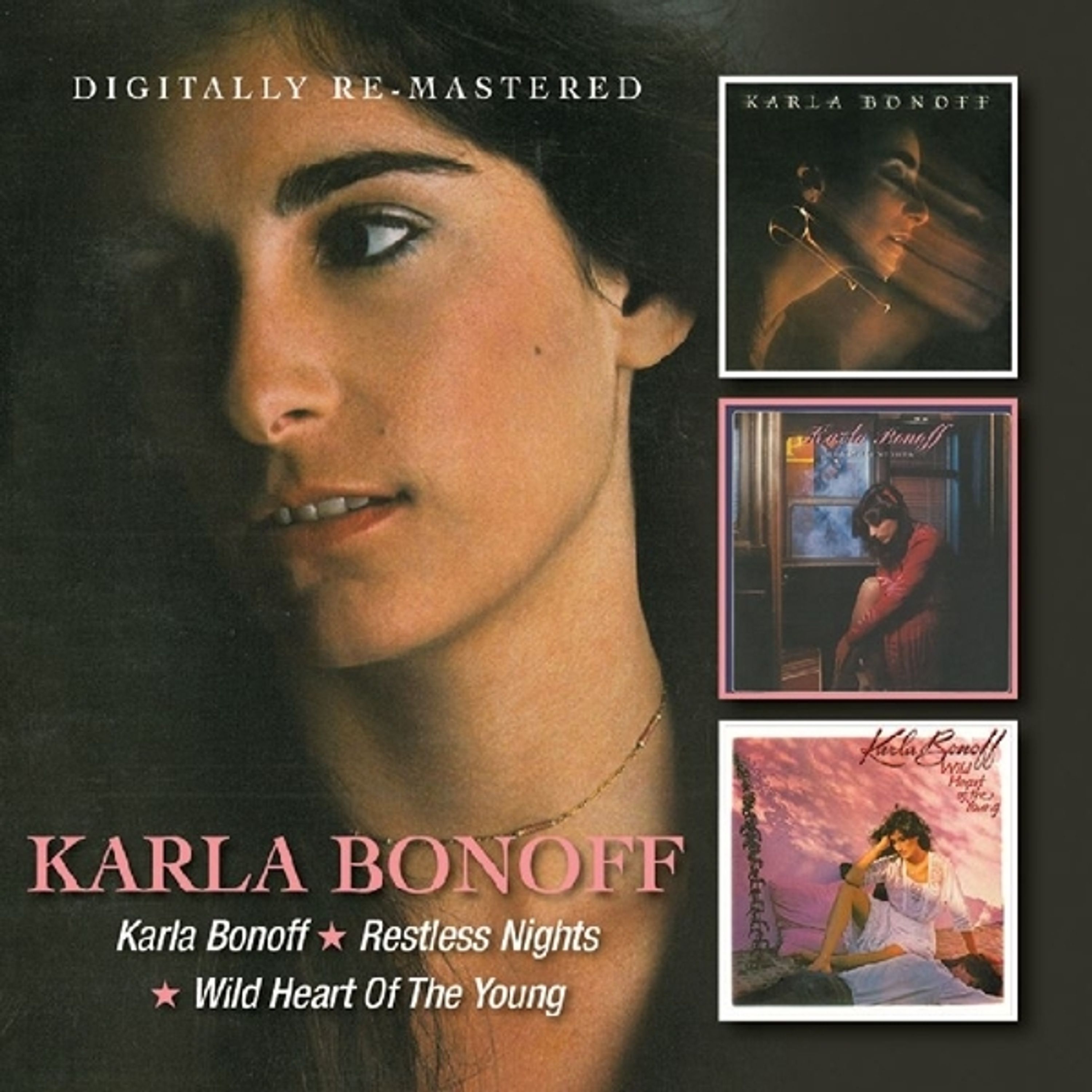 E-shop BONOFF, KARLA - KARLA BONOFF/RESTLESS NIGHTS/WILD HEART OF THE YOUNG