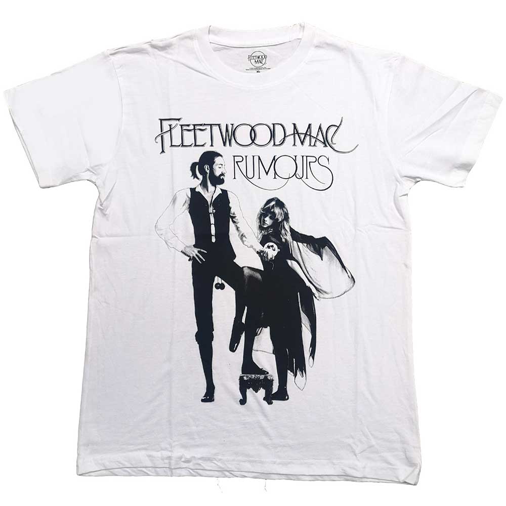 Fleetwood Mac tričko Rumours Biela 4XL