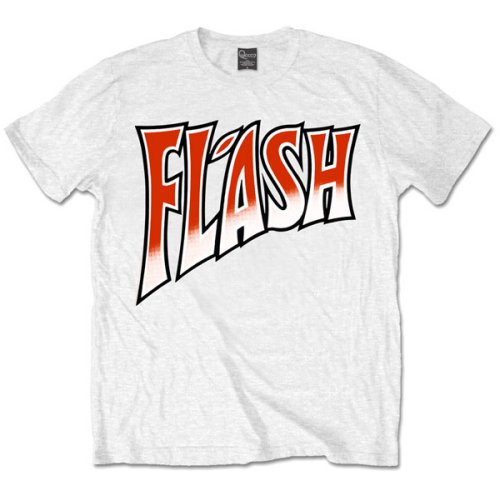 Queen tričko Flash Gordon Biela XL