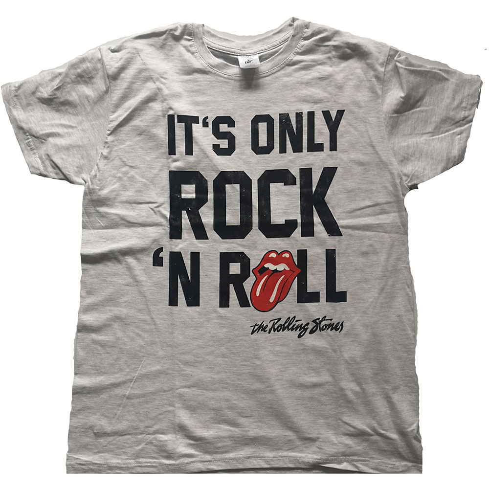 The Rolling Stones tričko It\'s Only Rock N\' Roll Šedá XL