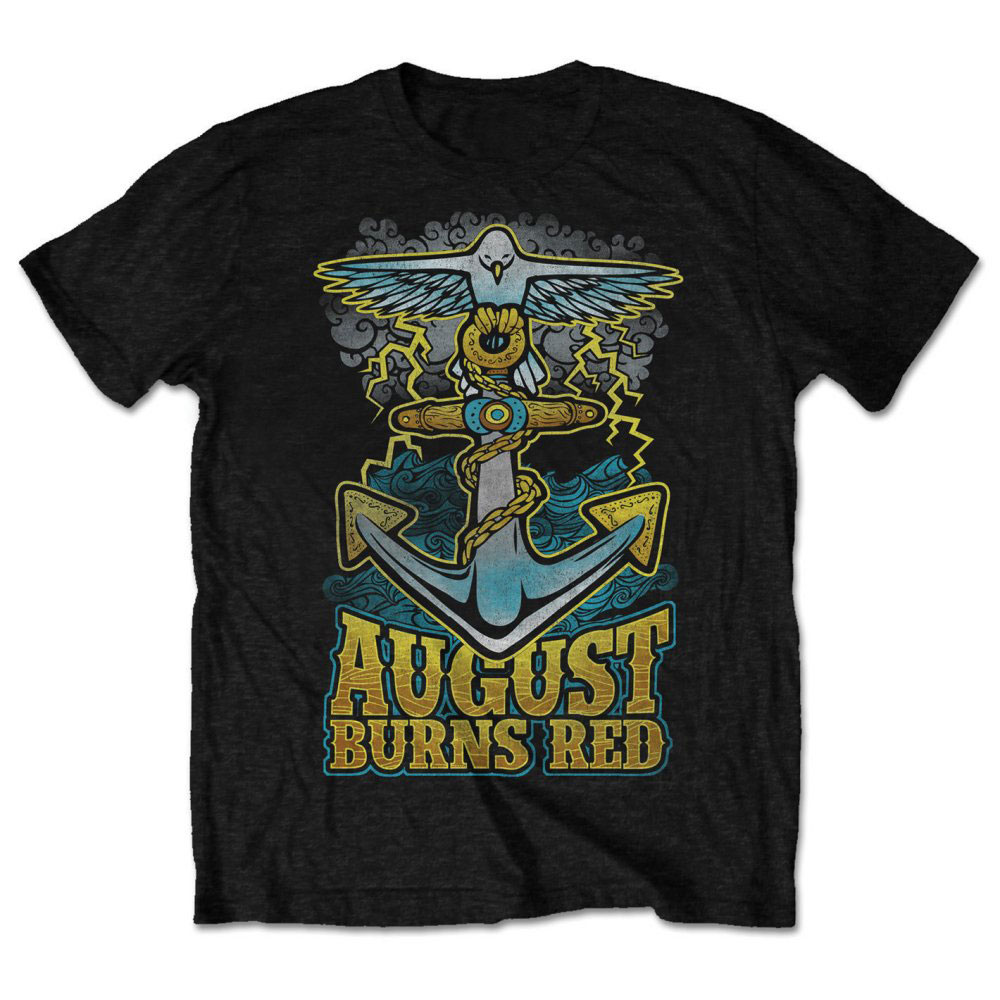 August Burns Red tričko Dove Anchor Čierna XL