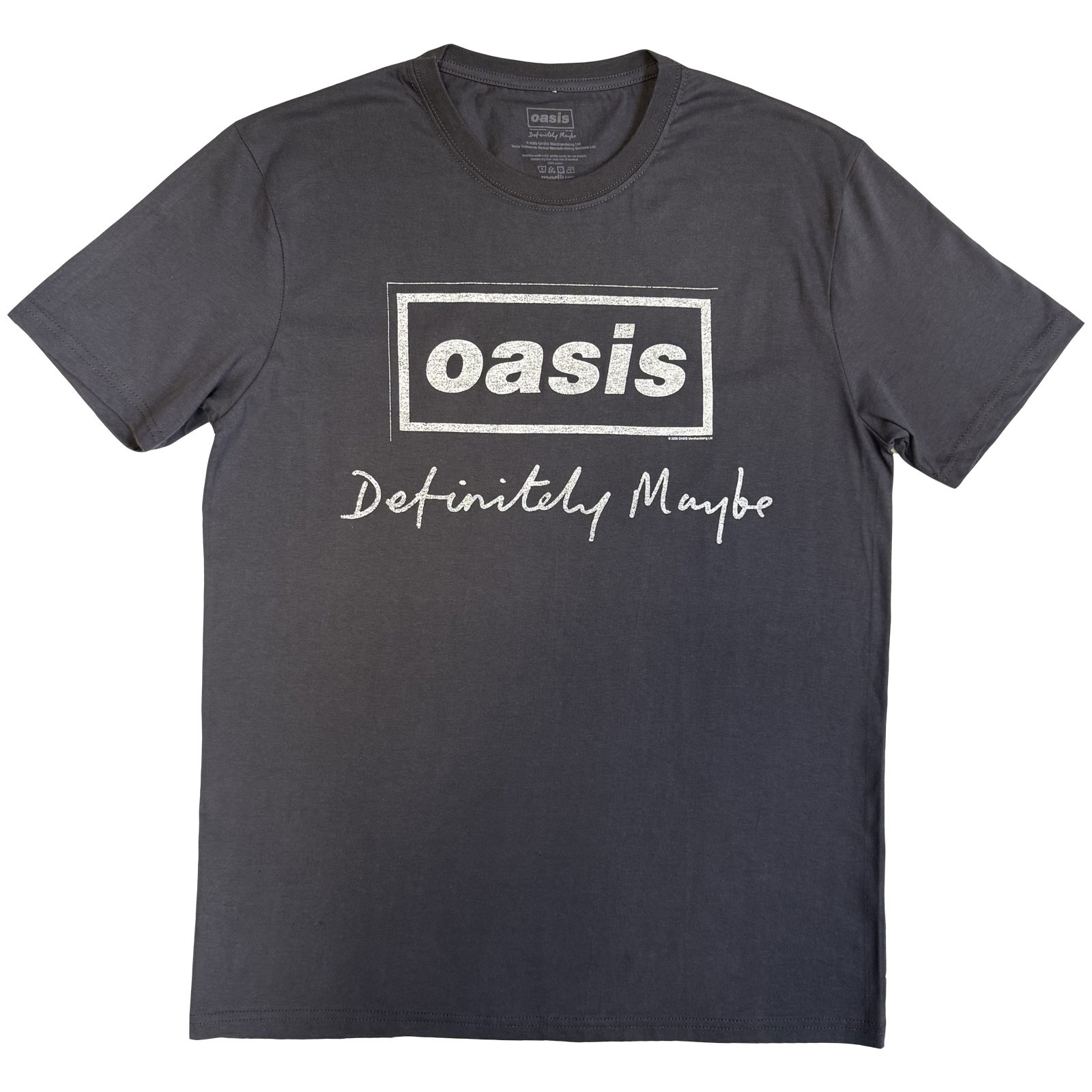 E-shop Definitely Maybe Distressed Text Logo