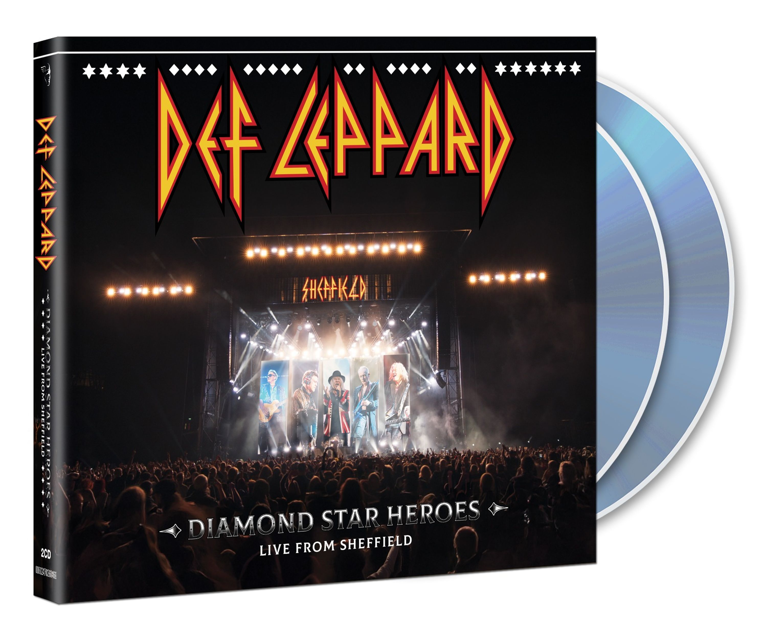 E-shop Def Leppard - Diamond Star Heroes Live From Sheffield (Limited Edition) 2 CD