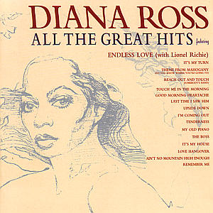 Diana Ross, ALL THE GREATEST HITS, CD