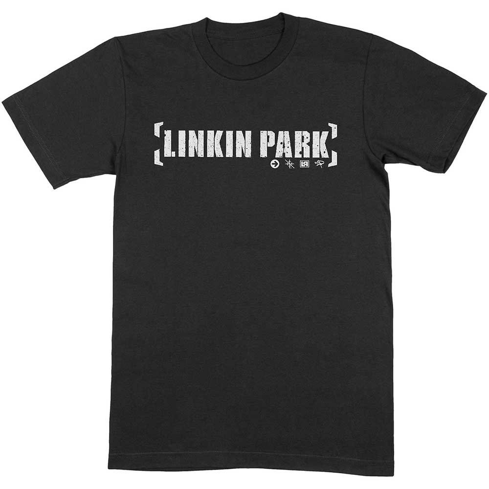 Linkin Park tričko Bracket Logo Čierna XXL