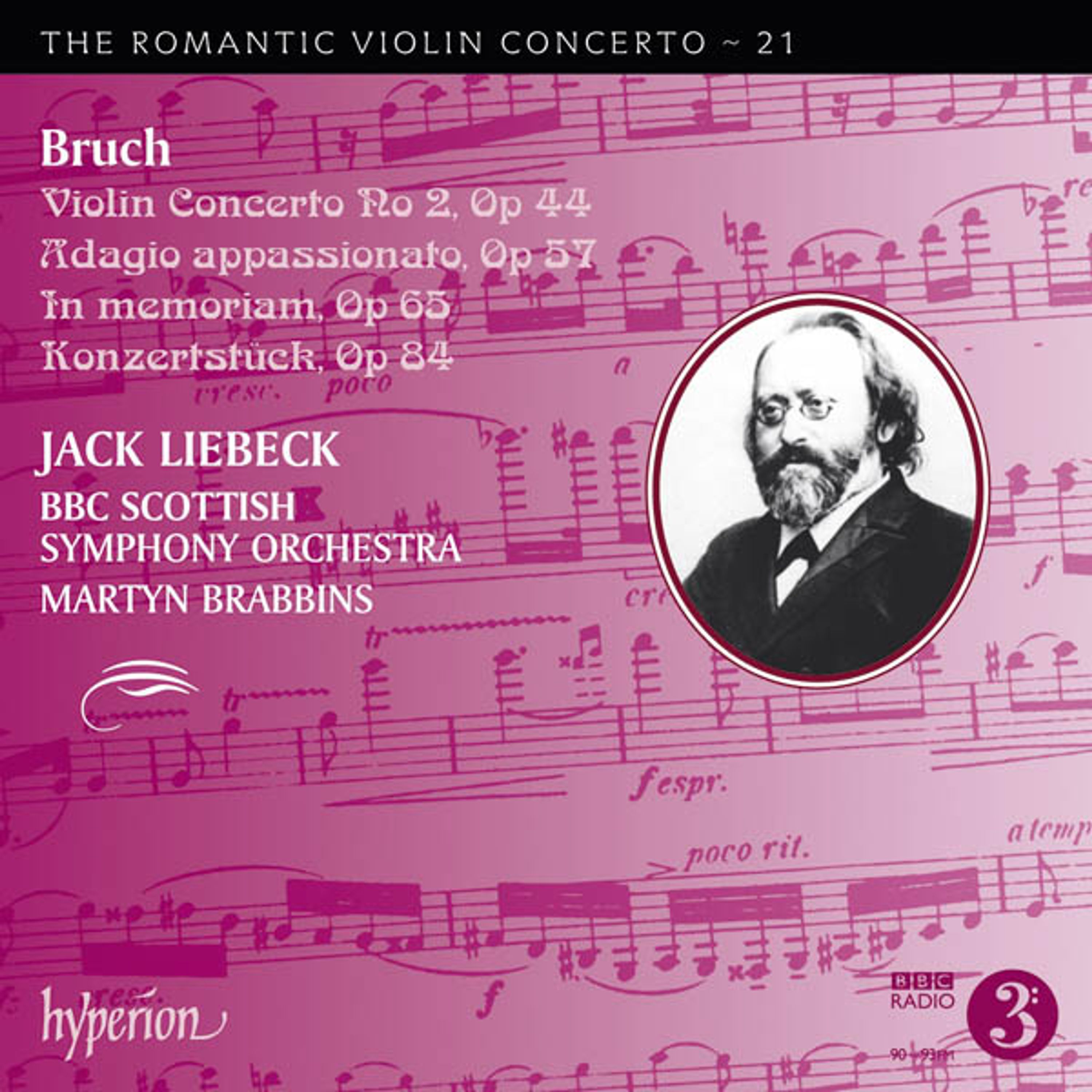 E-shop BRUCH: VIOLIN CONCERTO NO. 2 & OTHER WORKS (HYPERI