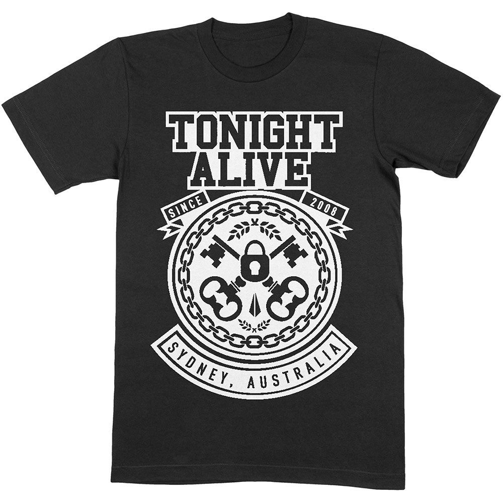 Tonight Alive tričko TA Keys Čierna XL