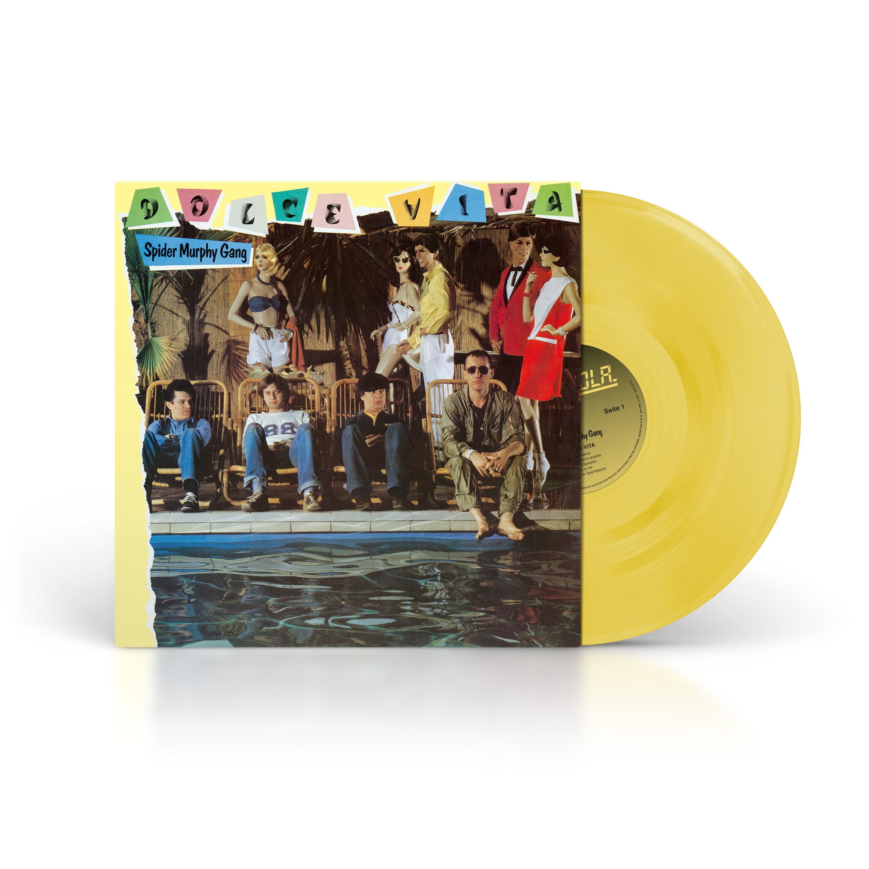 E-shop Spider Murphy Gang - Dolce Vita (Limited Edition) (Yellow Coloured) LP