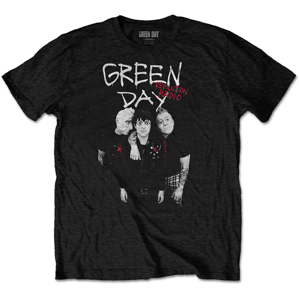 Green Day tričko Red Hot Čierna S