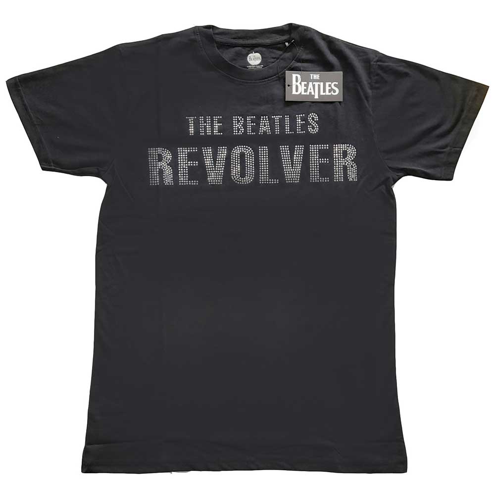 The Beatles tričko Revolver Čierna S