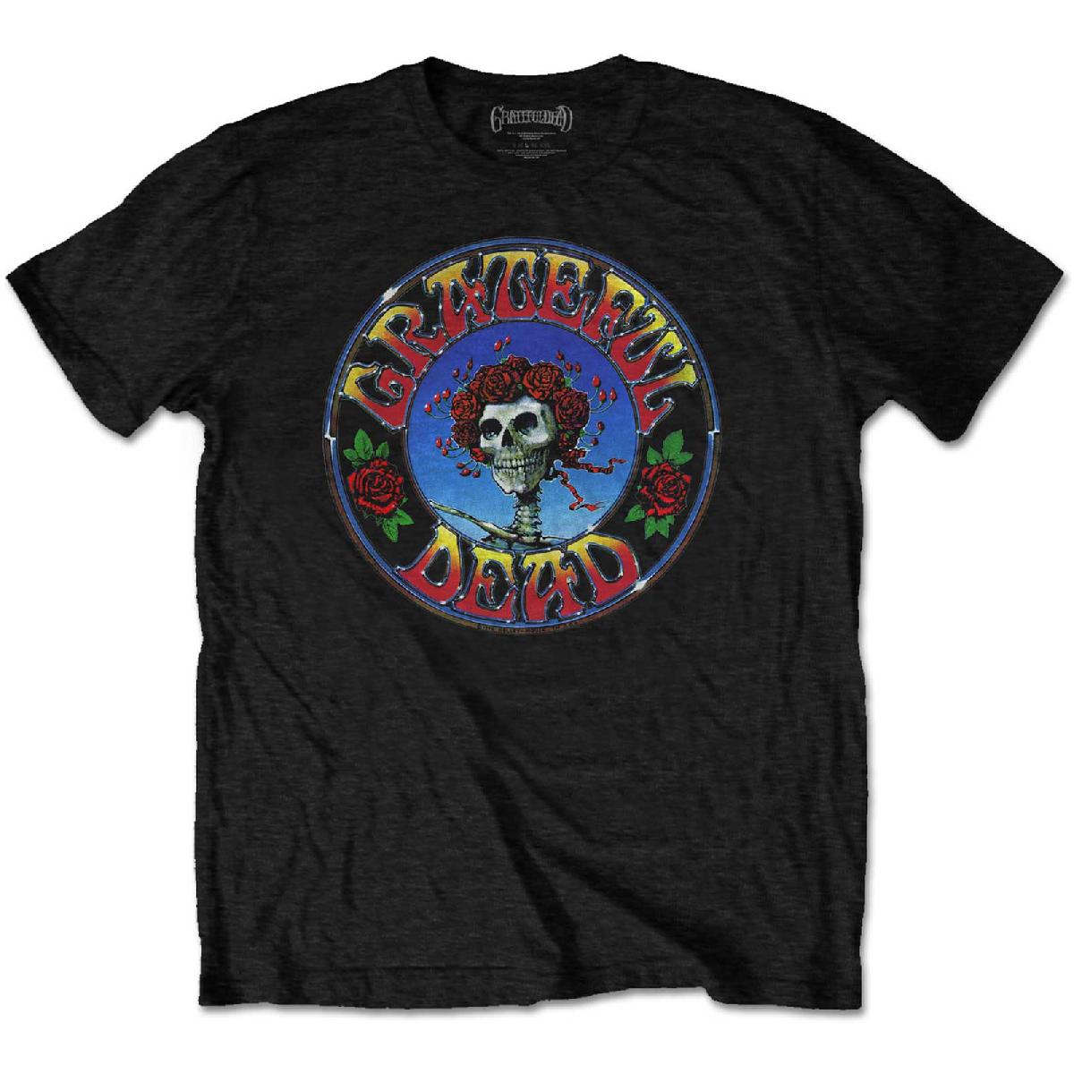 Grateful Dead tričko Bertha Circle Vintage Wash Čierna XXL