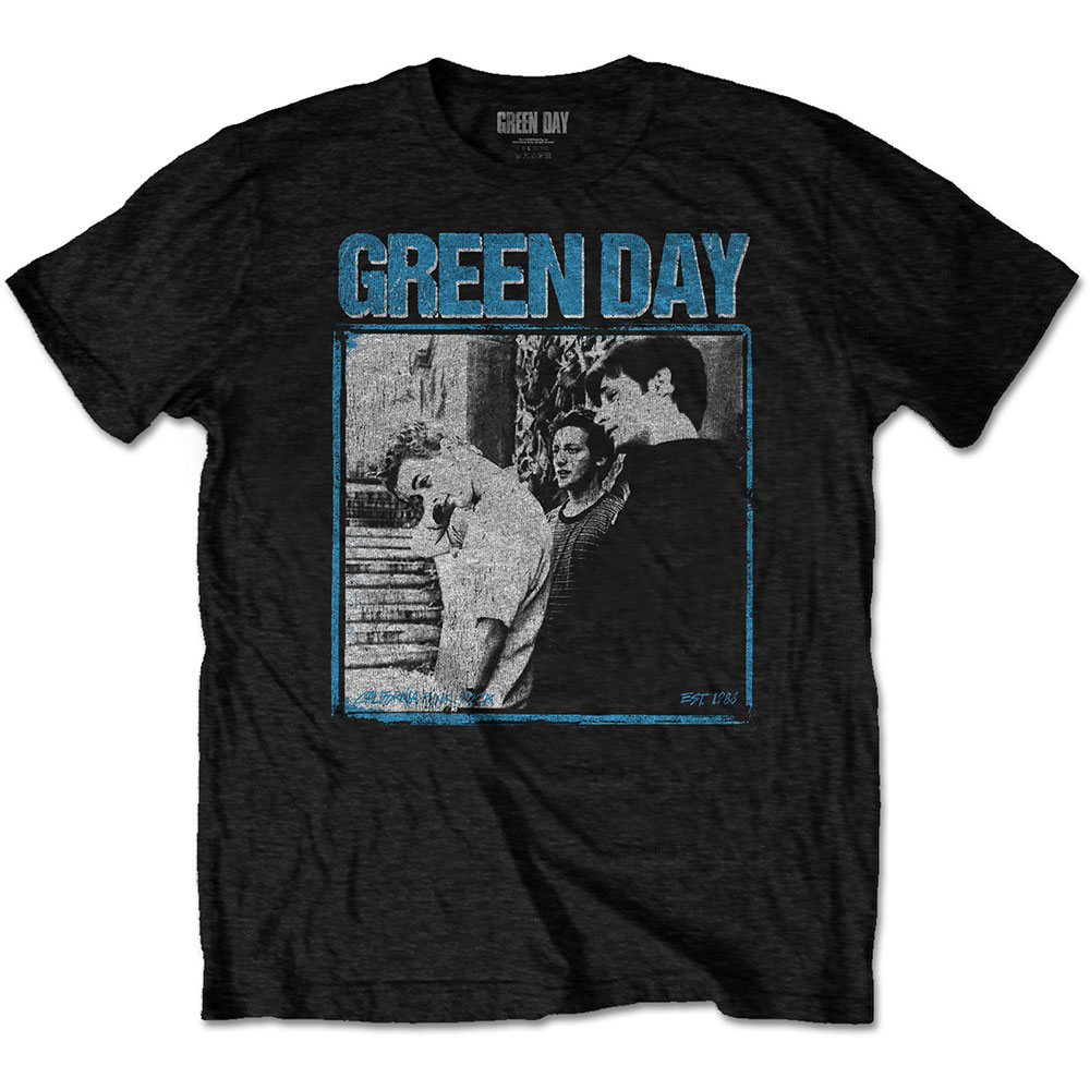 Green Day tričko Photo Block Čierna XXL
