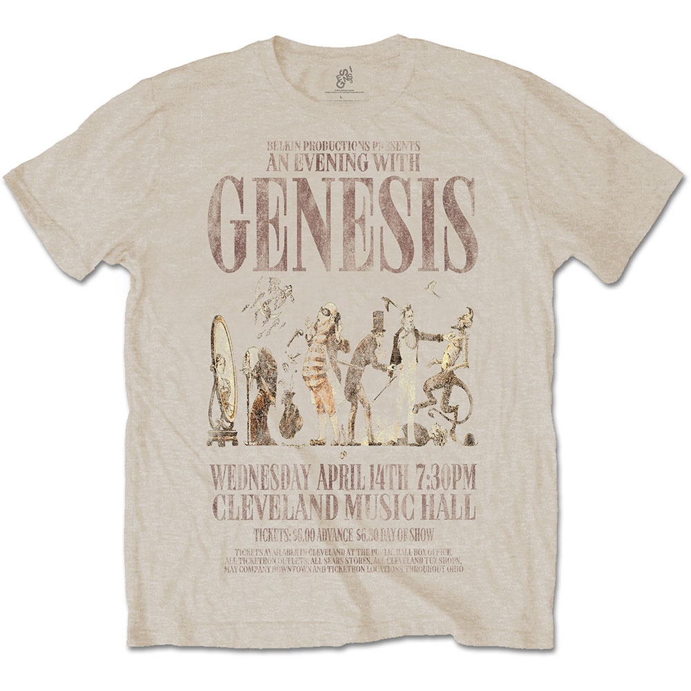 Genesis tričko An Evening With Natural L