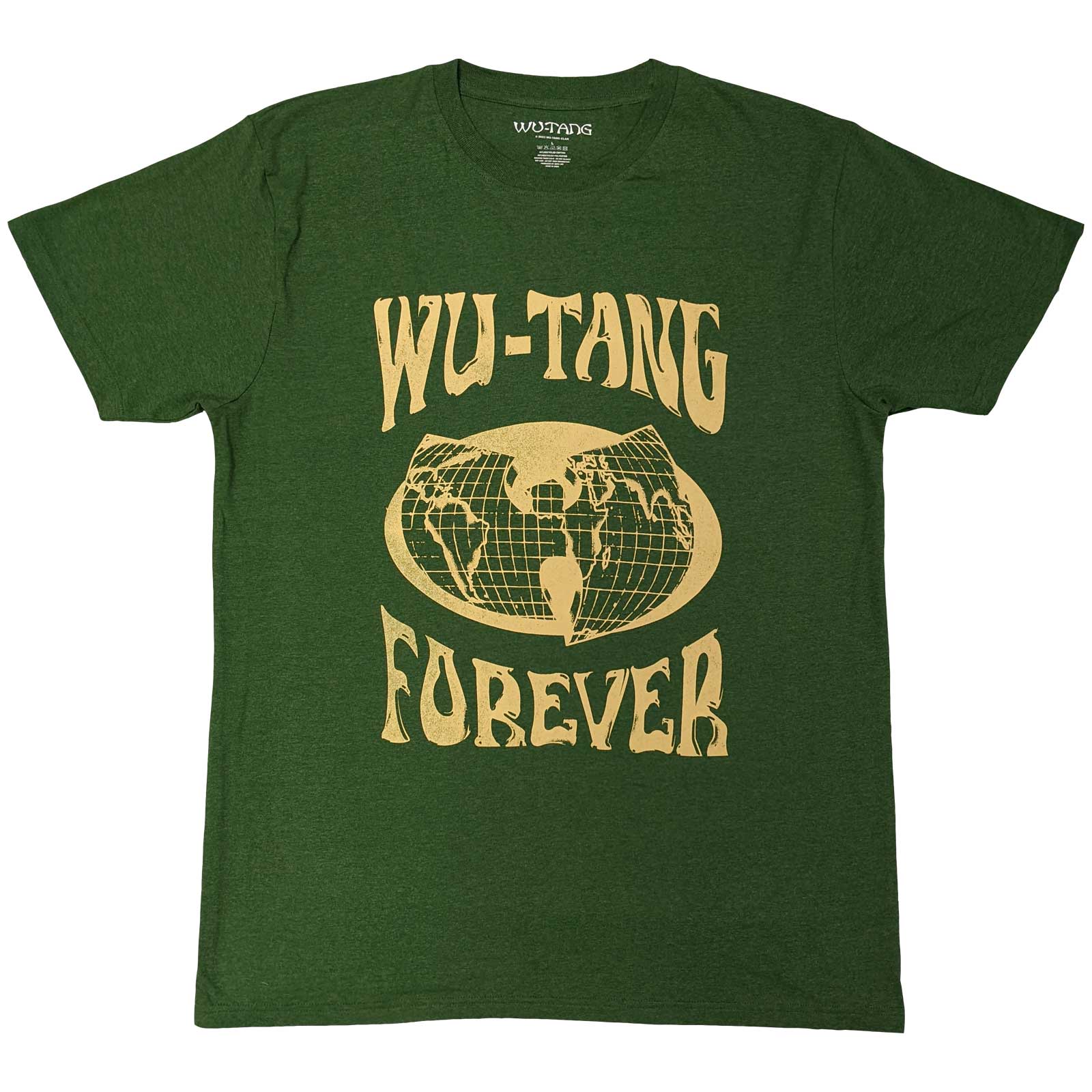 Wu-Tang Clan tričko Forever Zelená XL