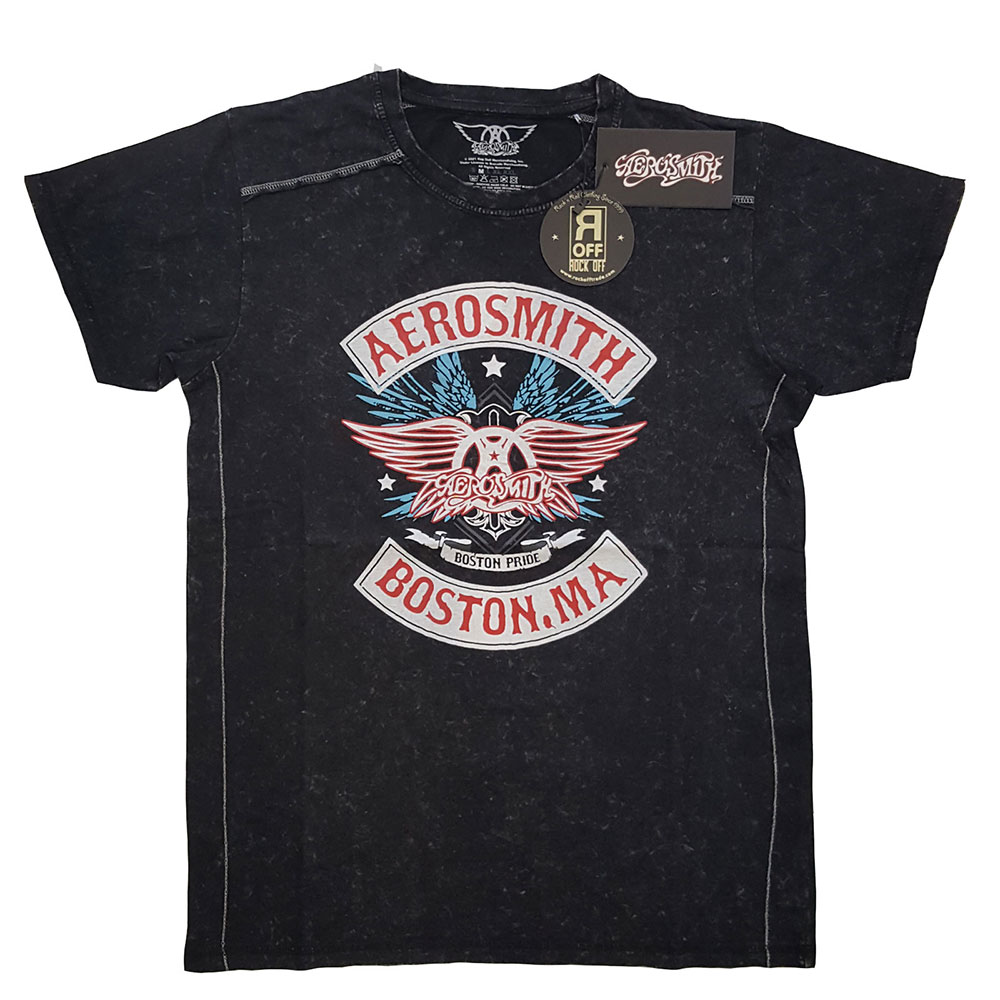 Aerosmith tričko Boston Pride Čierna M