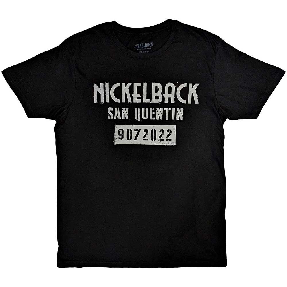 Nickelback tričko San Quentin Čierna XL