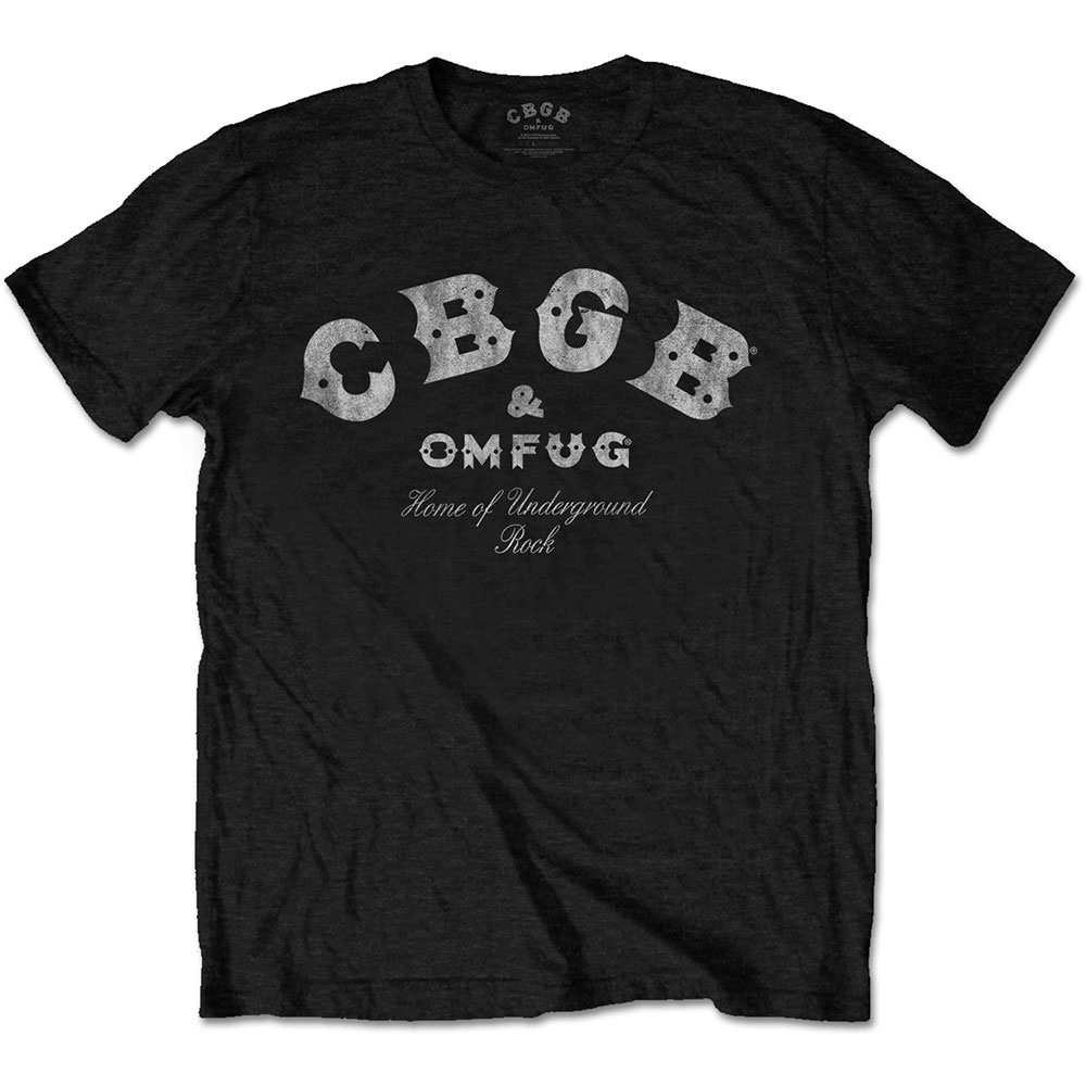 CBGB tričko Classic Logo Čierna L
