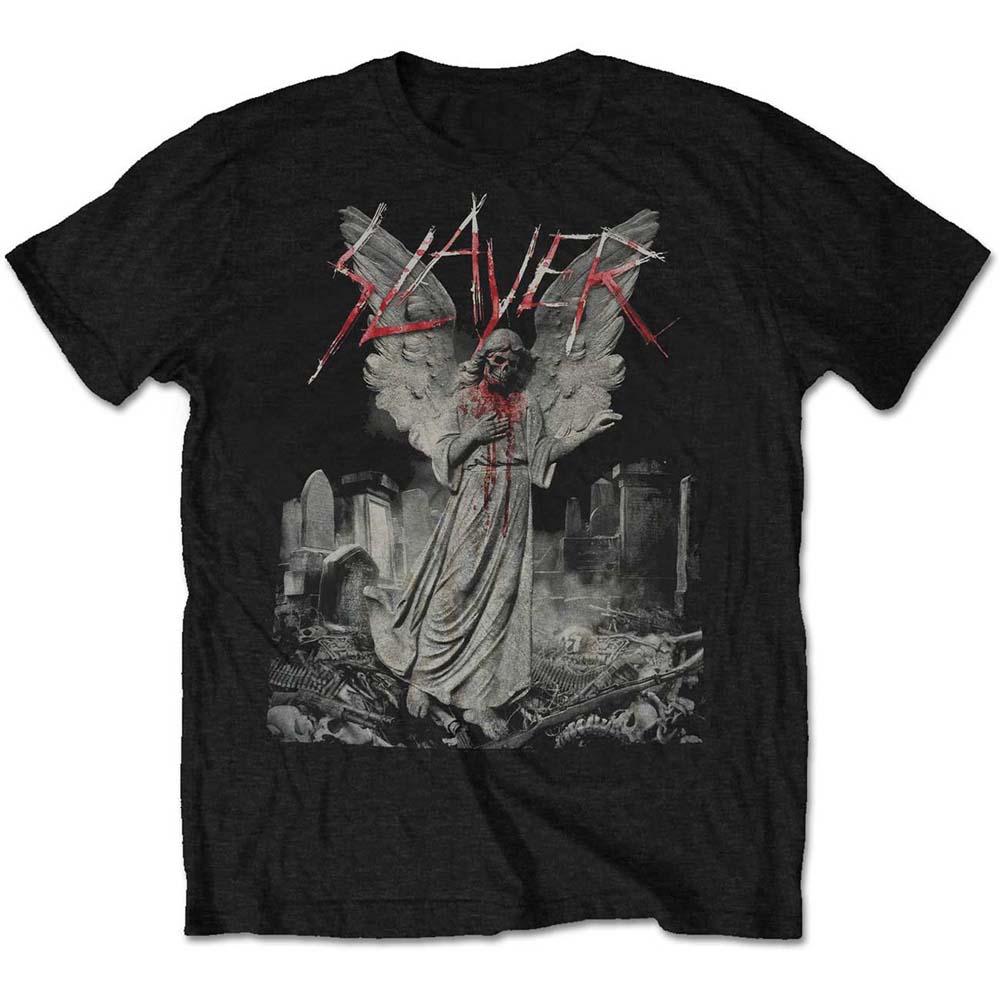 Slayer tričko Gravestone Walks Čierna L