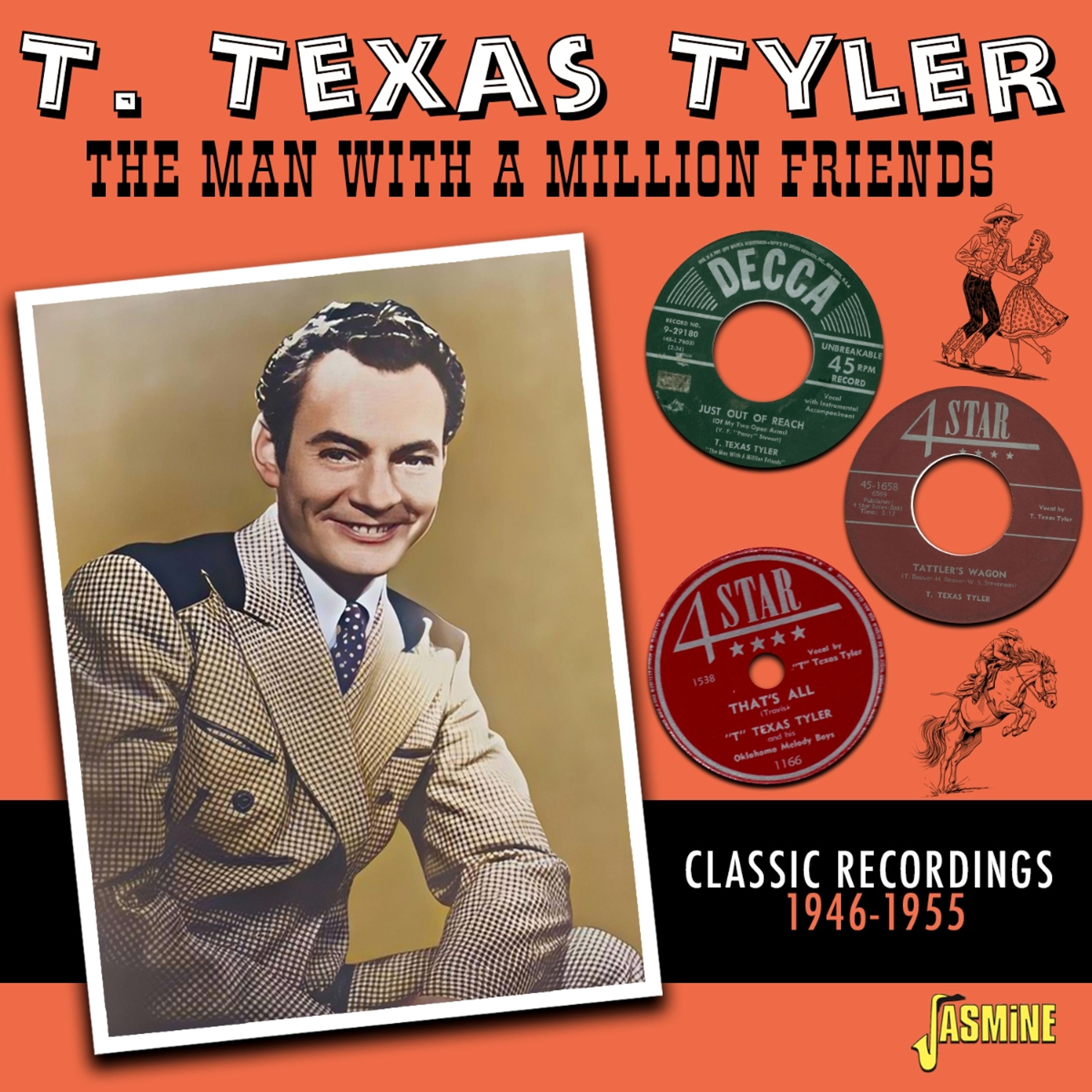 E-shop THE MAN WITH A MILLION FRIENDS - CLASSIC RECORDINGS 1946-1955
