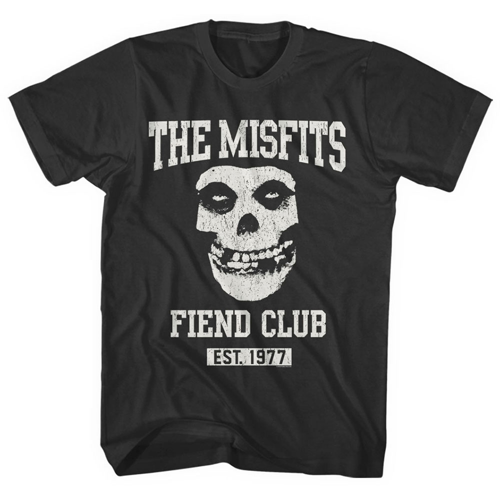 Misfits tričko Fiend Club Čierna M