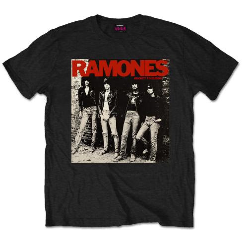 Ramones tričko Rocket to Russia Čierna XL