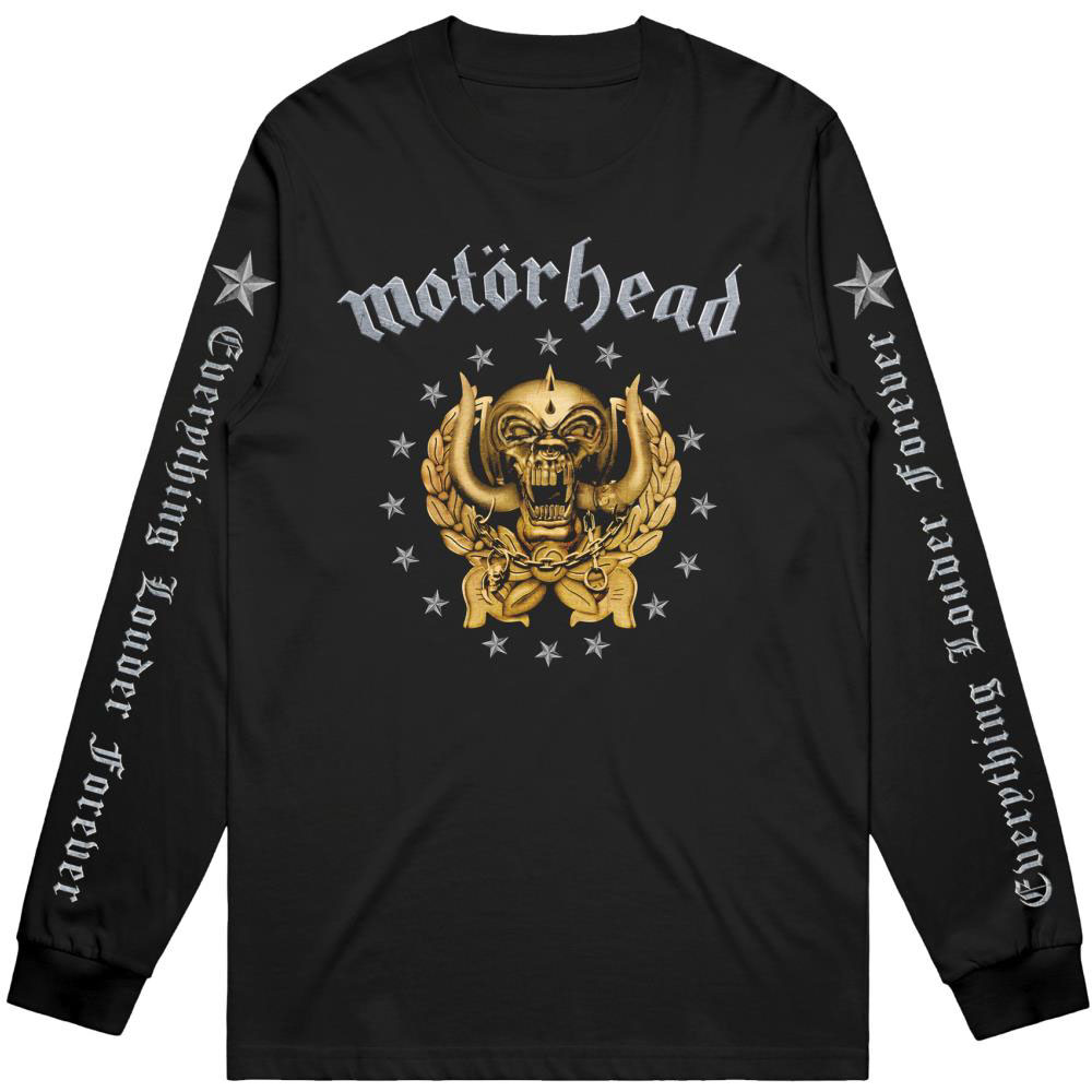 Motörhead tričko Everything Louder Forever Čierna L