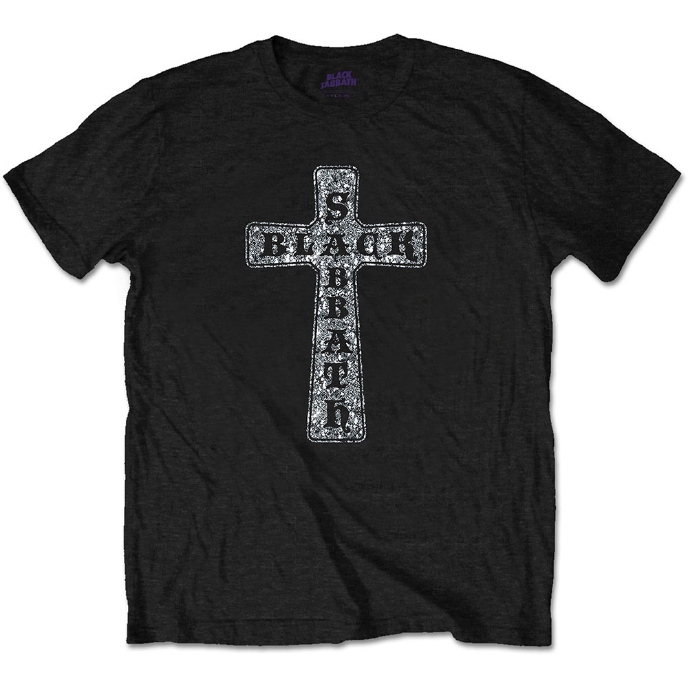 Black Sabbath tričko Cross Čierna L