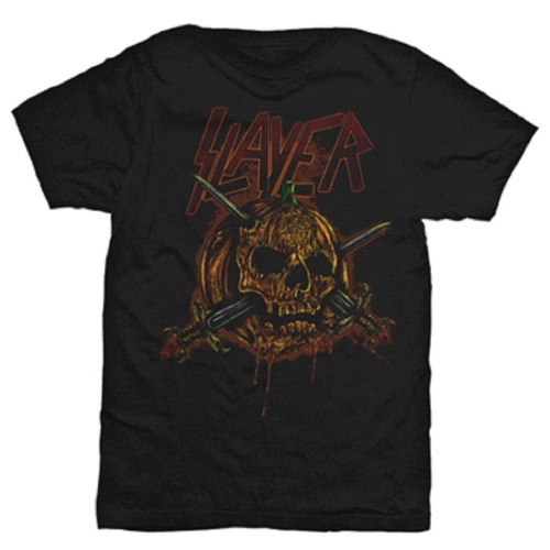 Slayer tričko Skull Pumpkin Čierna L