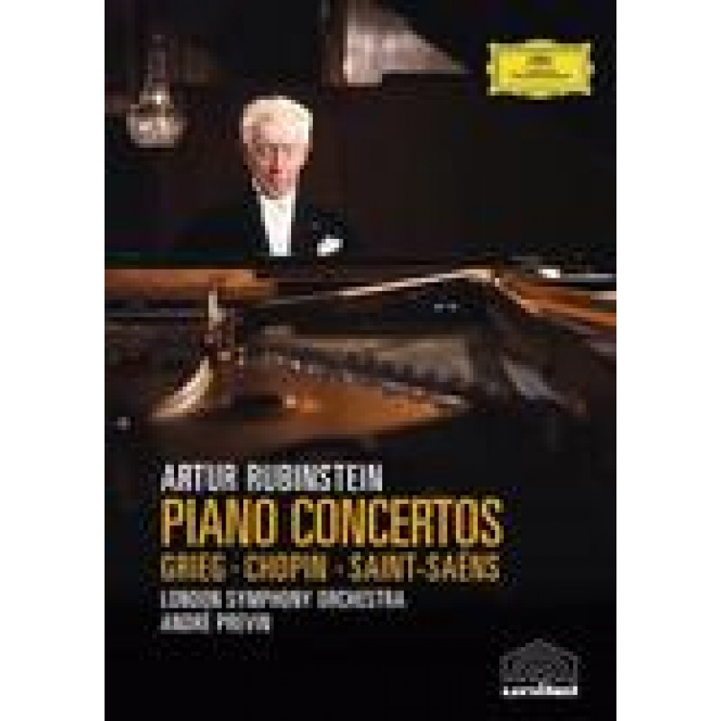 RUBINSTEIN ARTUR - Grieg/Saint-Saens/Chopin: Rubinstein in Concert, DVD