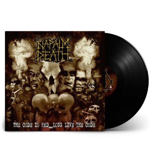 E-shop NAPALM DEATH - THE CODE IS RED BLACK LTD 1 LP