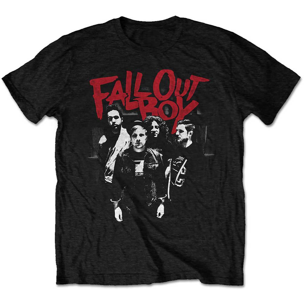 Fall Out Boy tričko Punk Scratch Čierna S