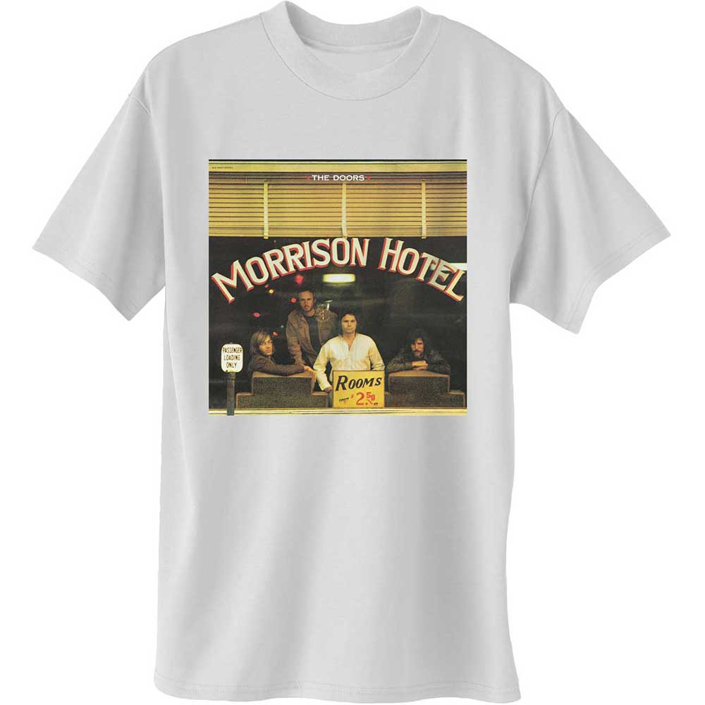 The Doors tričko Morrison Hotel Biela S