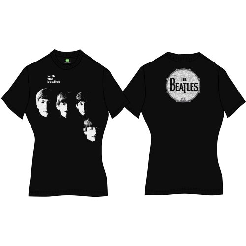 The Beatles tričko With The Beatles Čierna XXL