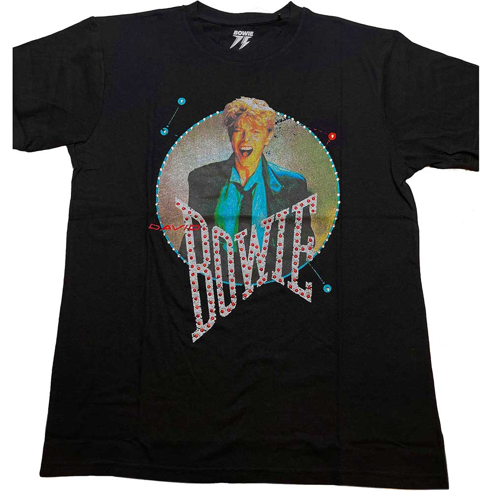 David Bowie tričko Vintage \'83 Čierna XL