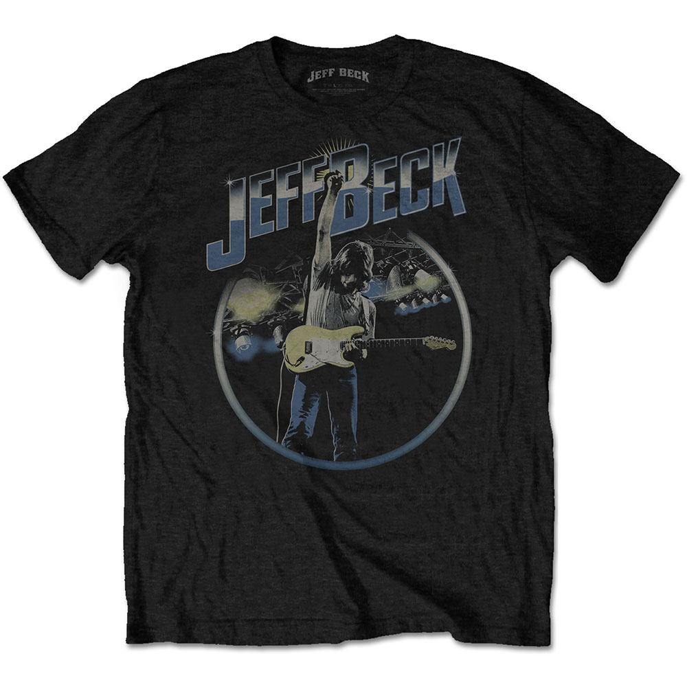 Jeff Beck tričko Circle Stage Čierna XL