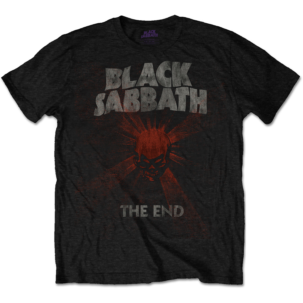 Black Sabbath tričko The End Mushroom Cloud Čierna XXL