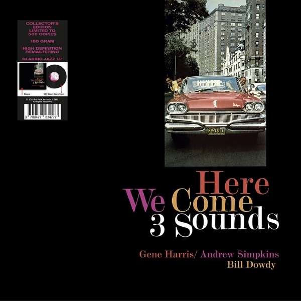 THREE SOUNDS - HERE WE COME, Vinyl