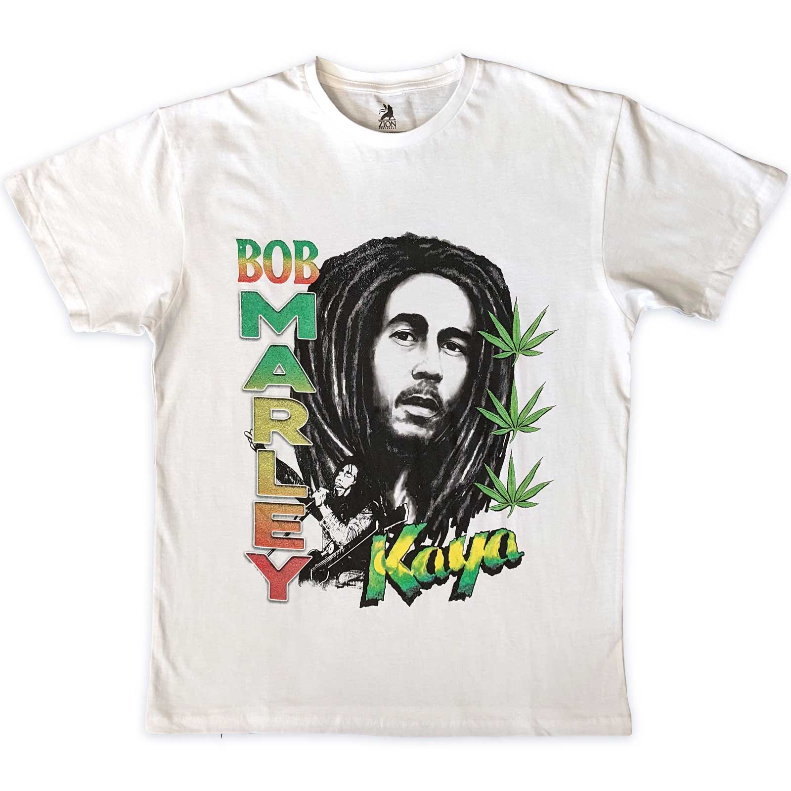 Bob Marley tričko Kaya Illustration Biela XXL