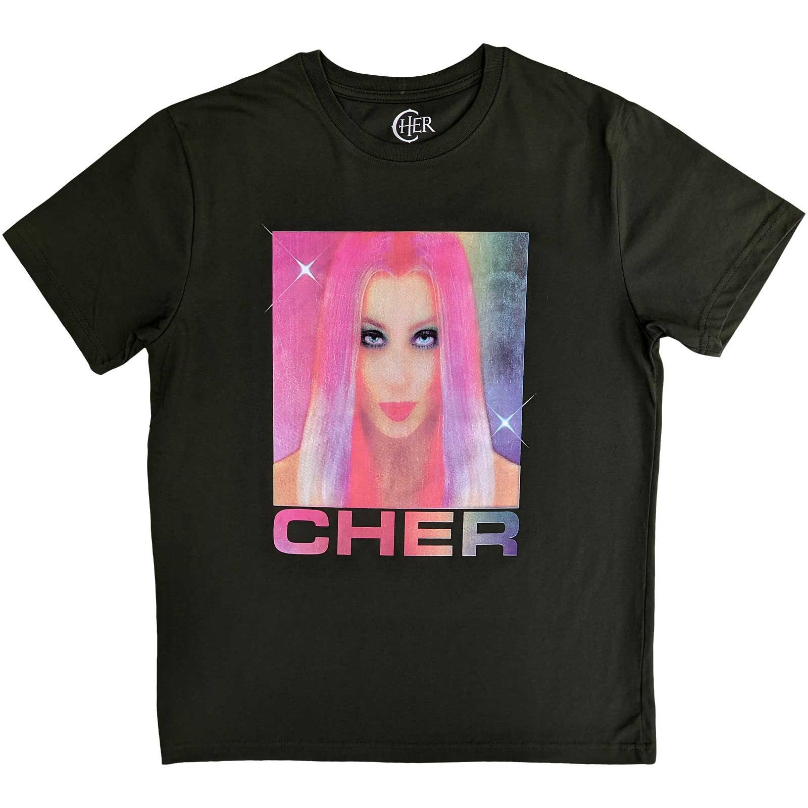 Cher tričko Pink Hair Zelená L