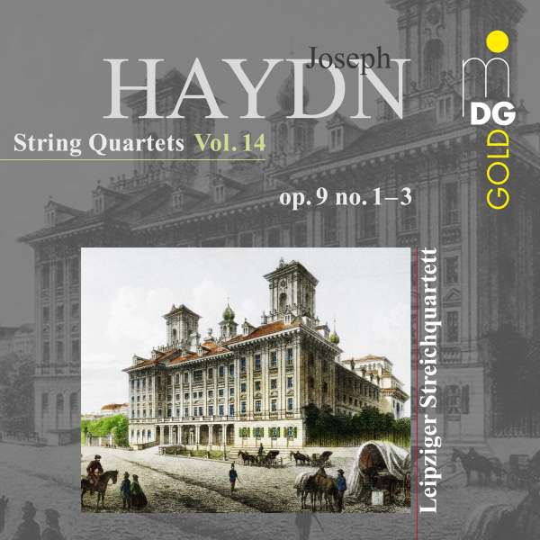 LEIPZIGER STREICHQUARTETT - HAYDN STRING QUARTETS VOL. 14: OP.9 NO. 1, 2 & 3, CD