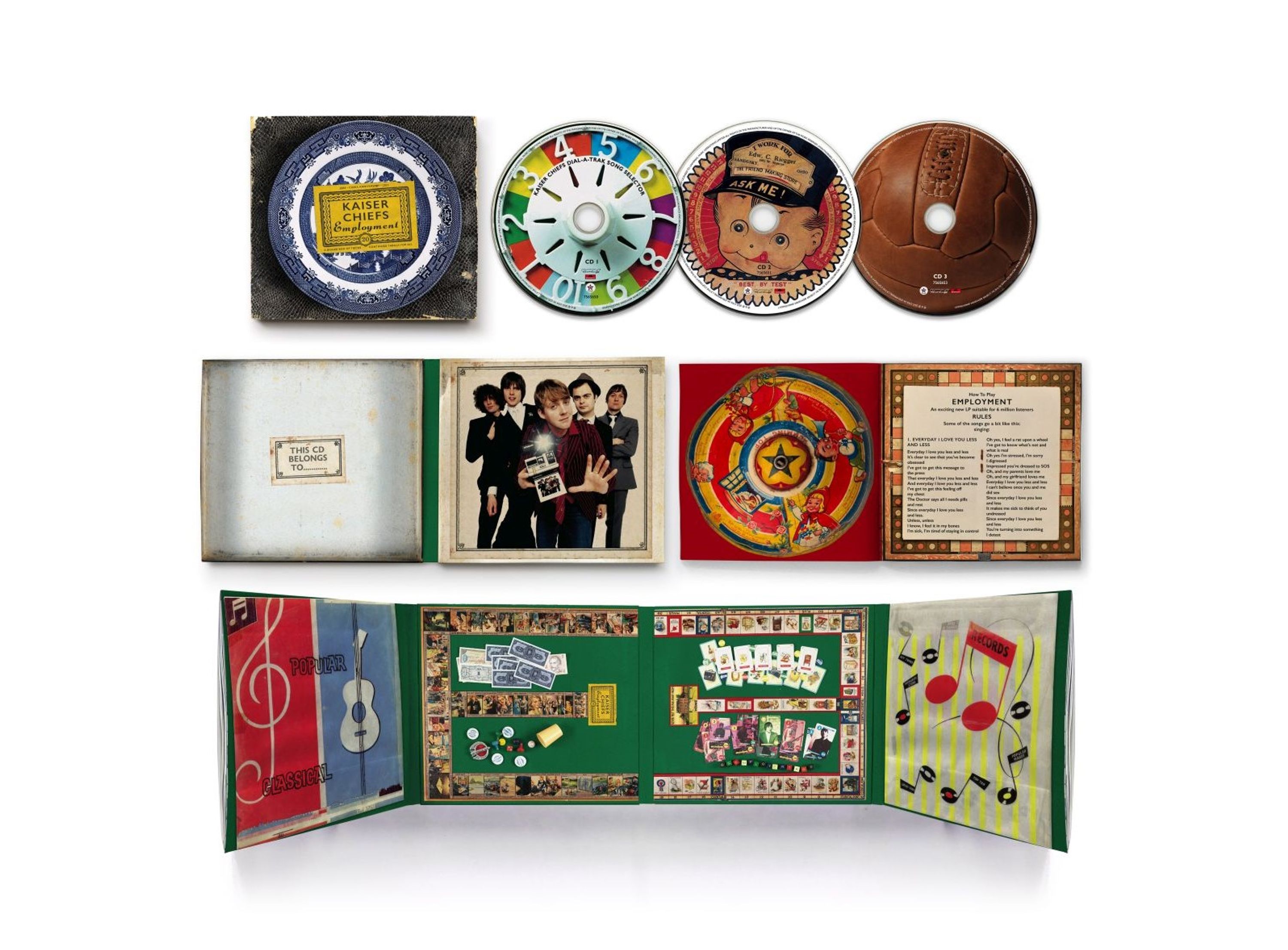 E-shop KAISER CHIEFS - EMPLOYMENT (3CD)