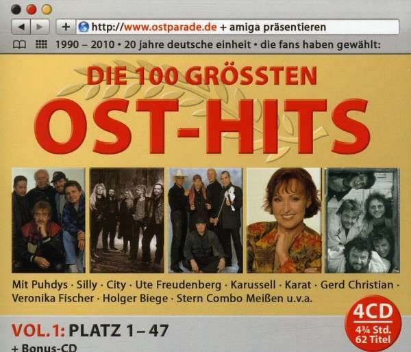V/A - Die Ultimative Ostparade - Top 100 Folge 1, CD