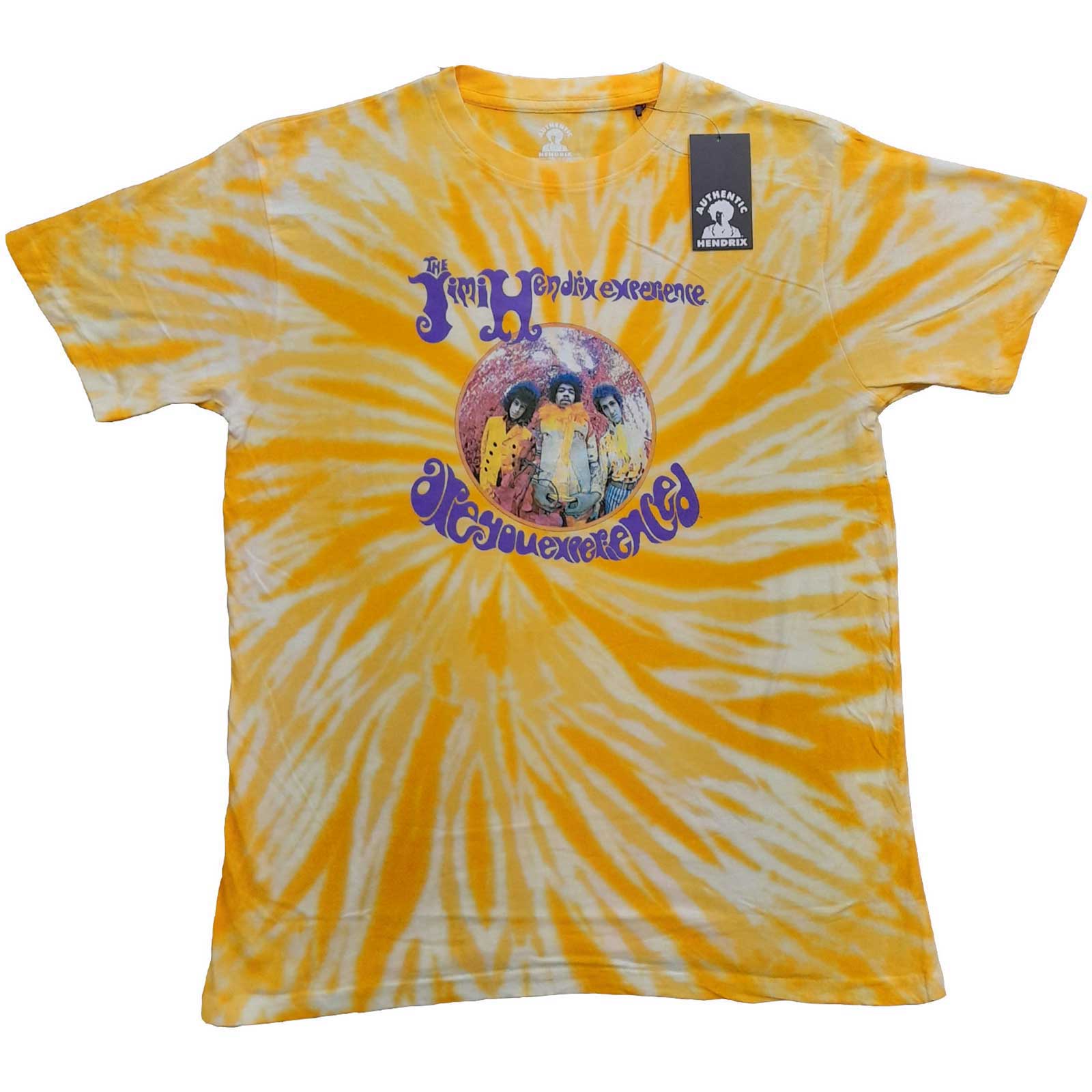 Jimi Hendrix tričko Are You Experienced Žltá 1 - 2 roky