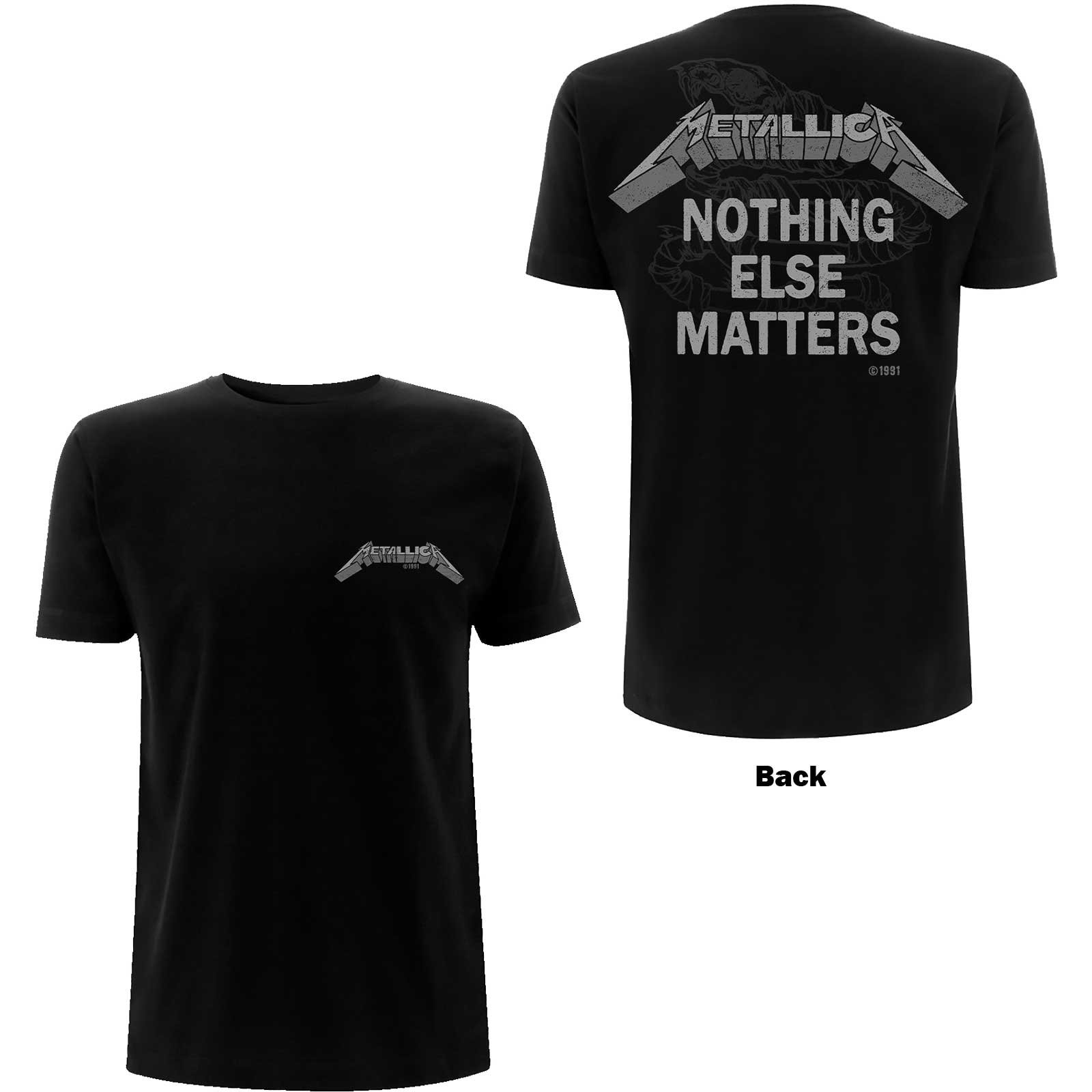 Metallica tričko Nothing Else Matters Čierna M