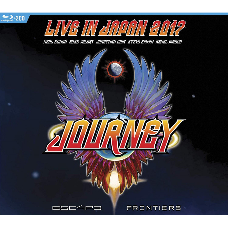 JOURNEY - ESCAPE & FRONTIERS LIVE IN, Blu-ray