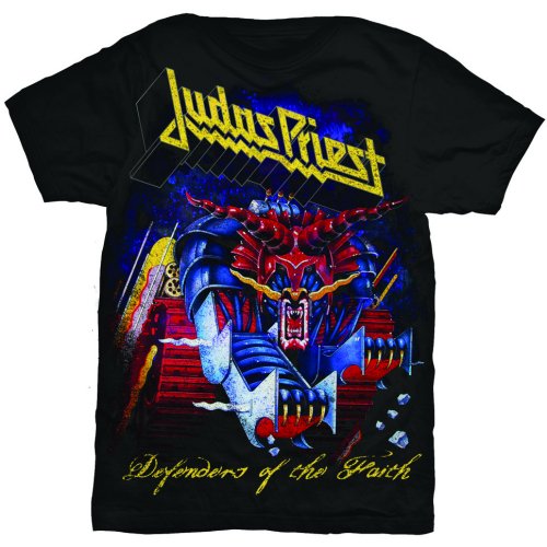 Judas Priest tričko Defender of the Faith Čierna XXL