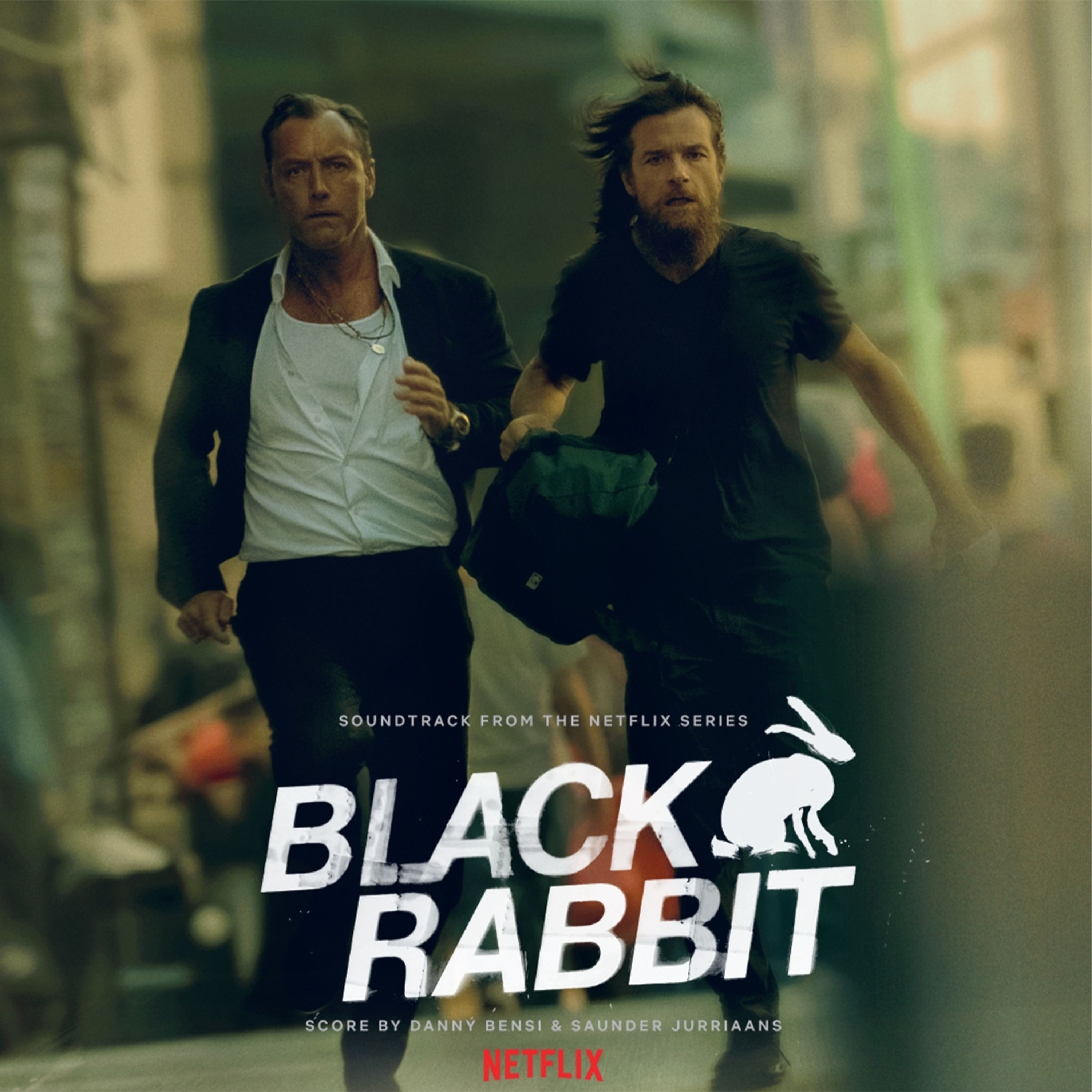 E-shop OST - Black Rabbit Danny Bensi Saunder Jurriaans Clear Vinyl 2 LP 2