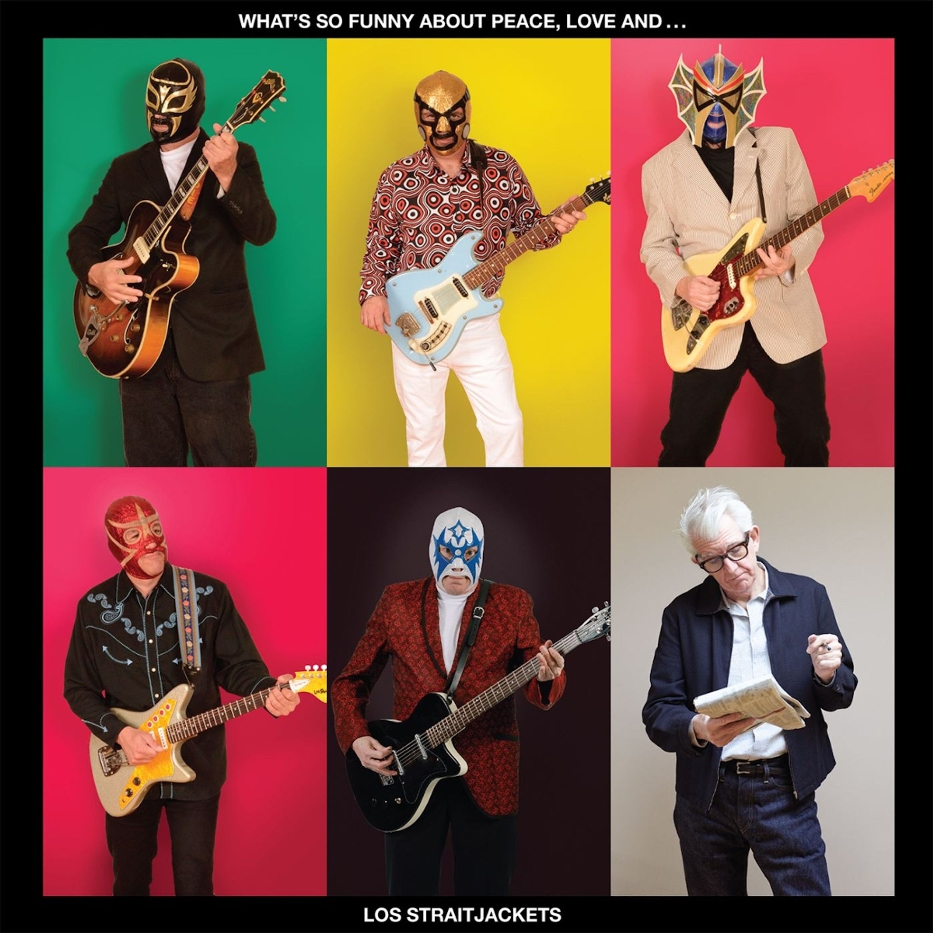 E-shop Los Straitjackets - Los Straitjackets - What\'s So Funny About Peace, Love And Los Straitjackets LP